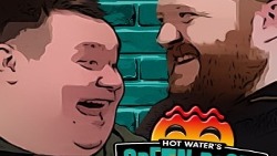 Hot Water’s Green Room Podcast at Hot Water Comedy Club at Blackstock Market in Liverpool